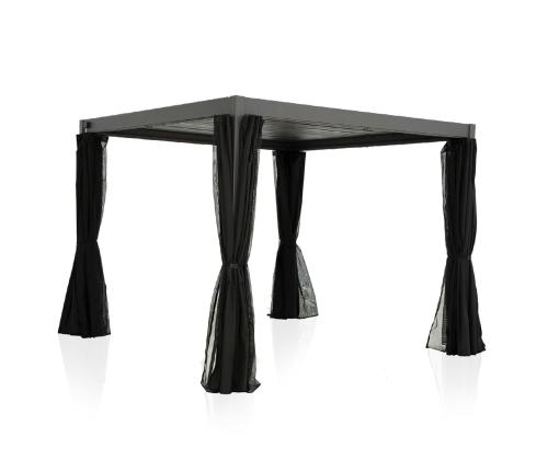 Markiisin sivuverhot MIRADOR 3x3m, tekstiiliä