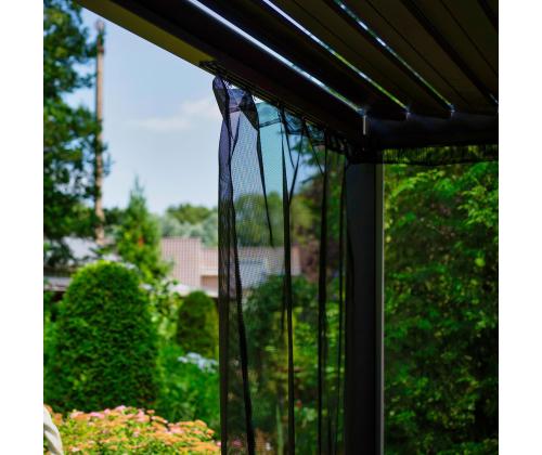 Markiisin sivuverhot MIRADOR 3x3m, tekstiiliä