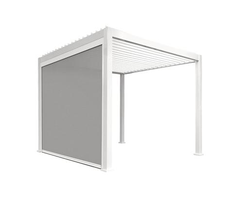 Pohjaseinä markiisille MIRADOR 4m, valkoinen/vaaleanharmaa