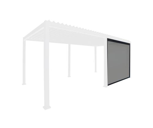 Pohjaseinä markiisille MIRADOR 4m, valkoinen/vaaleanharmaa