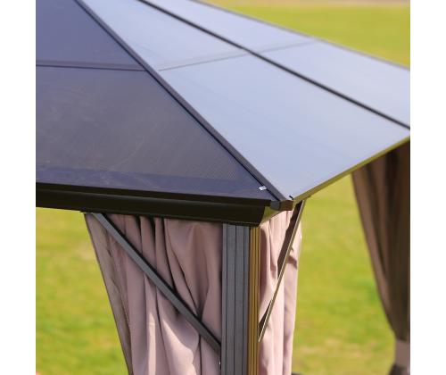 Katos SUNSET 3x3xH2,67m, ruskea/tape