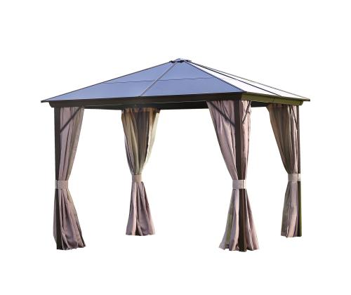 Katos SUNSET 3x3xH2,67m, ruskea/tape