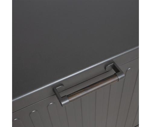 Säilytyslaatikko MIRADOR 142x72xH80cm, tummanharmaa