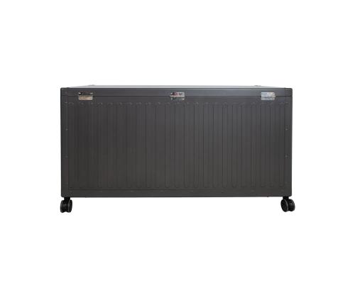 Säilytyslaatikko MIRADOR 130x60,4xH80cm, tummanharmaa