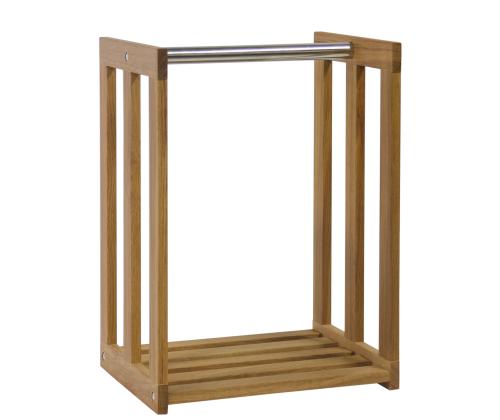 Puukori MONDEO 35x29,5xH48cm, puu: tammi, viimeistely: öljytty
