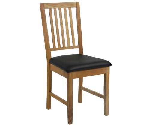 Tuoli GLOUCESTER musta/tammi