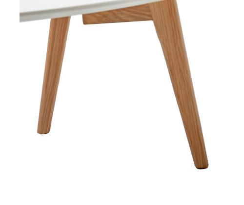 Sohvapöydät HELENA 2kpl setti 100x50xH40cm, 70x35xH35cm, valkoinen