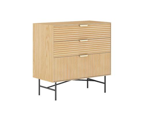 Lipasto BASSEL 80x40xH80cm, 3D melamiini