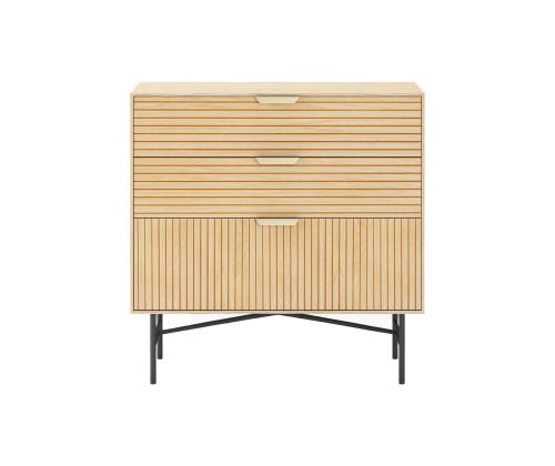 Lipasto BASSEL 80x40xH80cm, 3D melamiini