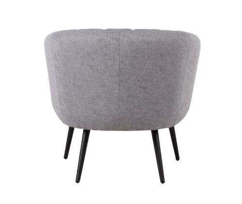 Nojatuoli TUCKER 78x71xH69cm harmaa, polyesterikangas, metalli