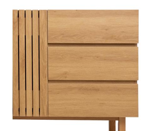 Lipasto SUNNY 120x40xH85cm, melamiinitammi