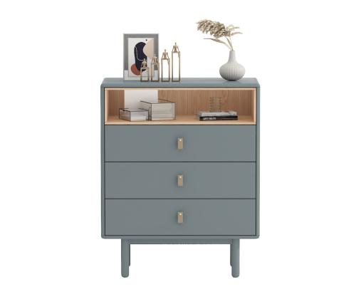 Lipasto IRIS 80x40xH100cm, harmaa