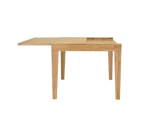 Ruokapöytä BOWEN 90+90x90xH76cm, tammi