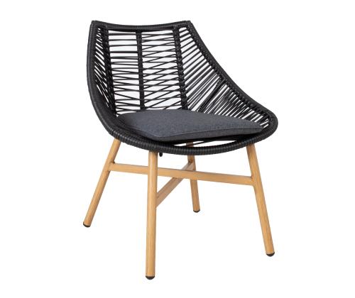 Tuoli HELSINKI musta 64x65xH84cm, musta