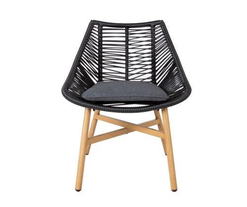 Tuoli HELSINKI musta 64x65xH84cm, musta