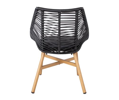 Tuoli HELSINKI musta 64x65xH84cm, musta