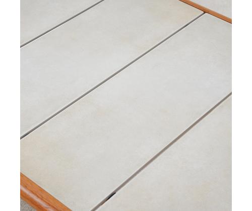 Puutarhakalustesarja TUXEDO pöytä, sohva ja 2 tuolia