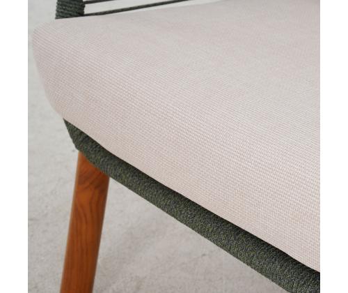 Puutarhakalustesarja TUXEDO pöytä, sohva ja 2 tuolia