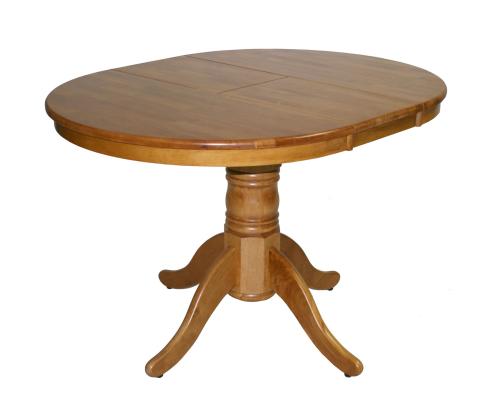 Ruokapöytä MIX & MATCH D90/120xH74cm, vaalea tammi