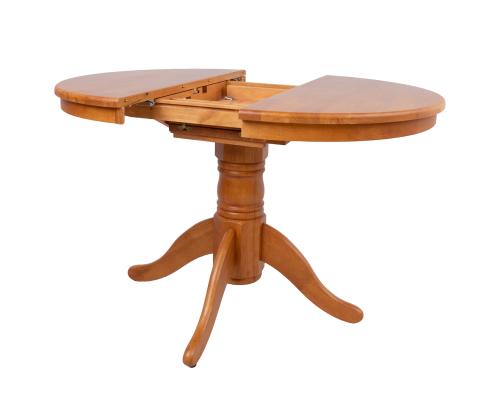 Ruokapöytä MIX & MATCH D90/120xH74cm, vaalea tammi