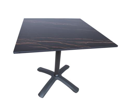 Pöytä BEIDA 70x70xH72cm, ruskea