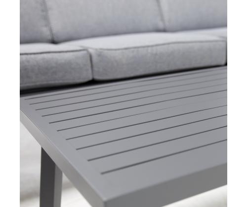 Puutarhakalusteet CASPER pöytä, sohva ja 2 tuolia