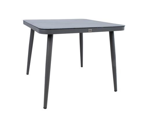 Pöytä ANDROS 90x90xH75cm, harmaa