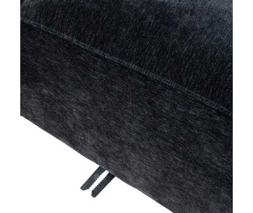 Kulmasohva ja makuualusta DIVI 276x276x102xH84cm, tumman sininen väri