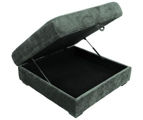 Kulmasohva ja makuualusta DIVI 2176x276x102xH84cm, mintunvihreä