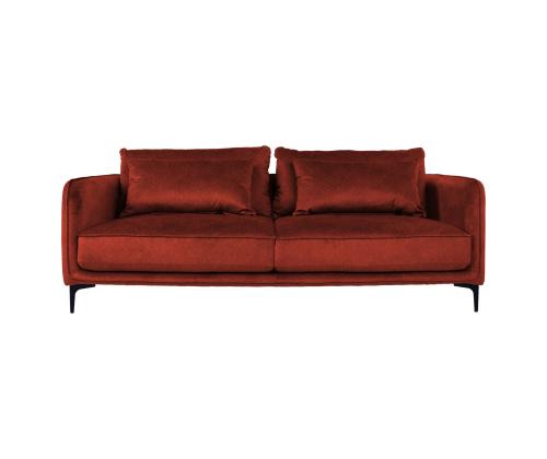 Sohva BIANKA 3-istuttava 208x98xH85cm, oranssi