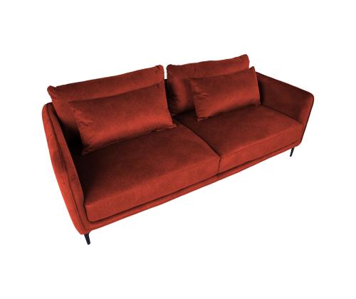 Sohva BIANKA 3-istuttava 208x98xH85cm, oranssi