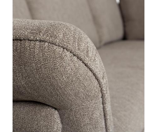 Kulmasohva LINDY PN 242x93/197xH94cm, vaaleanruskea