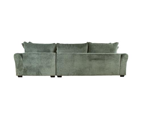 Kulmasohva DIVI PN 284x102/162xH83cm, mintunvihreä
