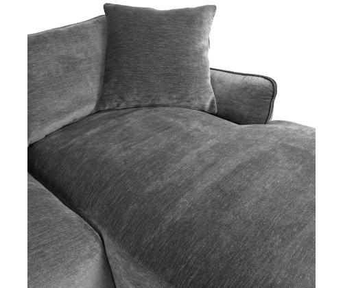 Kulmasohva DIVI PN 284x102/162xH83cm, harmaa