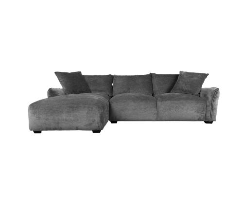 Kulmasohva DIVI VN 284x162/102xH83cm, harmaa