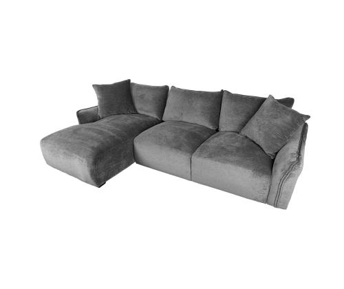 Kulmasohva DIVI VN 284x162/102xH83cm, harmaa