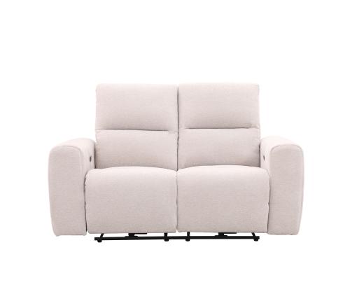 Sohva MATIAS 2-istuttava sähkökäyttöinen lepotuoli 162x90xH100cm, vaalea beige