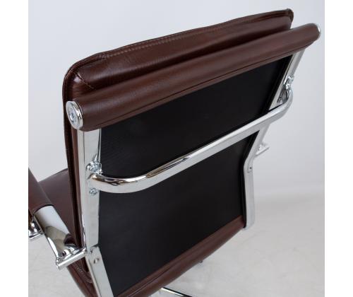 Tietokonetuoli/työtuoli ULTRA 54,5x63xH94-104cm, ruskea keinonahka