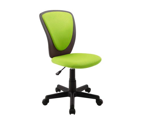 Lasten tuoli BIANCA, 42x51xH82-94cm, vihreä/tummanharmaa, polyesterikangas, keinonahka, muovi