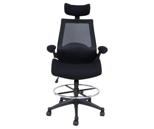 Korkea työtuoli MILLER musta