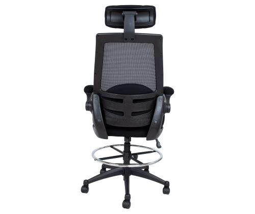 Korkea työtuoli MILLER musta