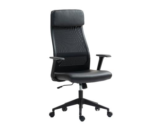 Työtuoli ELMER 67x62xH113-124cm, musta