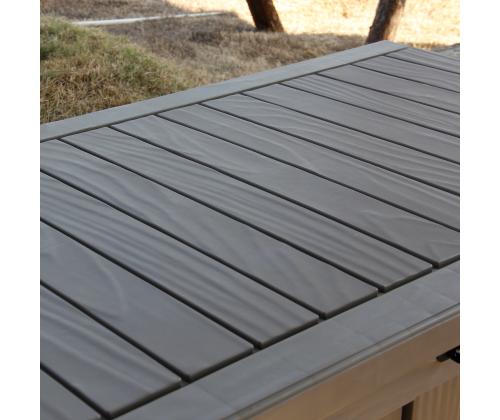 Säilytyslaatikko PRAIA 143x67,5x60,5cm, musta muovi