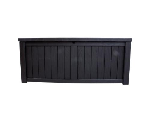 Säilytyslaatikko PRAIA 143x67,5x60,5cm, musta muovi