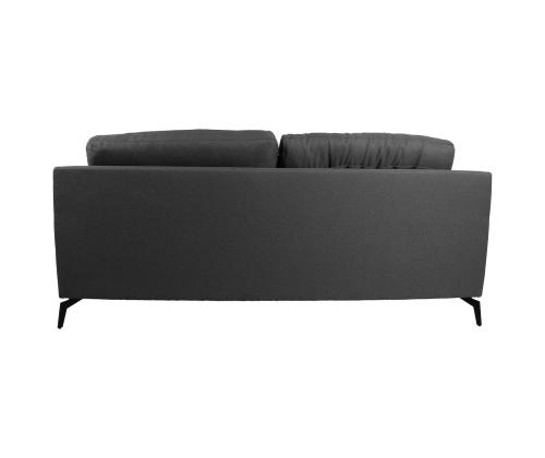 Sohva ENZO 3-istuttava 205x83xH92cm, tummanharmaa