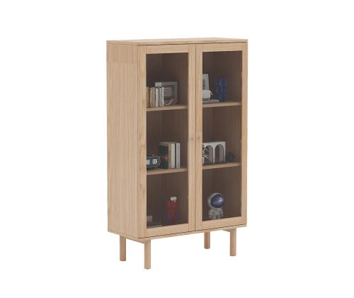 Vitriinikaappi HANSEN 90x40xH150cm, melamiini