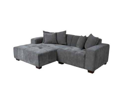 Kulmasohva DAHLIA VN, harmaa