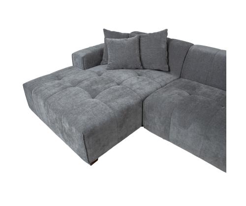 Kulmasohva DAHLIA VN, harmaa