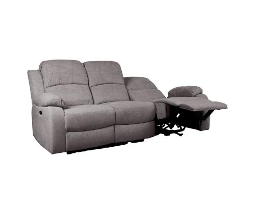 Sohva FELICIA 3-istuttava sähkökäyttöinen lepotuoli 208x96xH100cm, harmaa