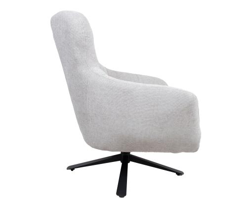 Nojatuoli HELGA vaaleanharmaa